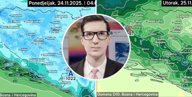 „Minus i plus” za manje od 36 sati: Nedim Sladić najavio dramatičnu temperaturnu promjenu