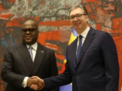 Vučić se sastao sa predsjednikom DR Konga radi jačanja bilateralne saradnje Vučić se sastao sa predsjednikom DR Konga radi jačanja bilateralne saradnje