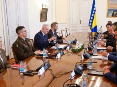 Bećirović s Rugeom: Članstvo u NATO-u ostaje jedan od ključnih vanjskopolitičkih ciljeva Bosne i Hercegovine Bećirović s Rugeom: Članstvo u NATO-u ostaje jedan od ključnih vanjskopolitičkih ciljeva Bosne i Hercegovine